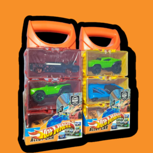 Paquete de mano de Hot Wheels Grandes 3x1